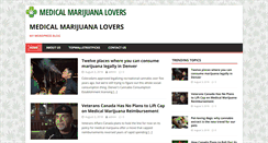 Desktop Screenshot of medicalmarijuanalovers.com
