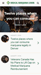 Mobile Screenshot of medicalmarijuanalovers.com